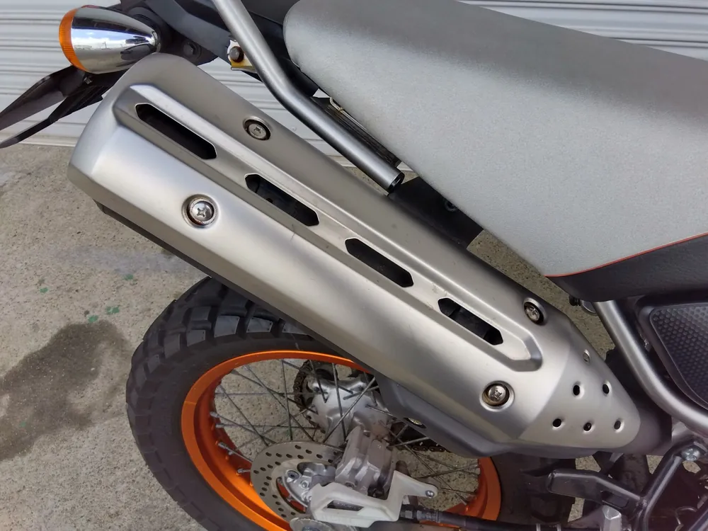 Honda CB400SB, оранжевый, серебристый, фото 10