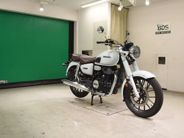 Honda GB350C 2026, light blue, фото 3