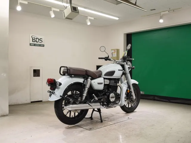 Honda GB350C 2026, light blue, фото 5