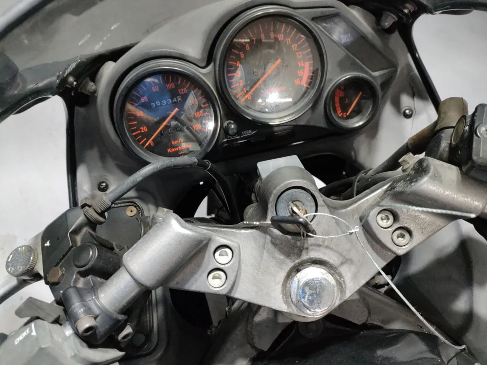 Kawasaki ZZ-R250, black / blue, фото 5