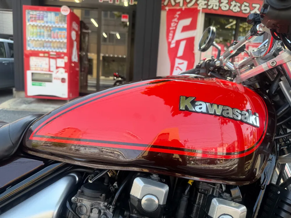 Kawasaki Zephyr 400 2011, light brown, оранжевый, фото 16