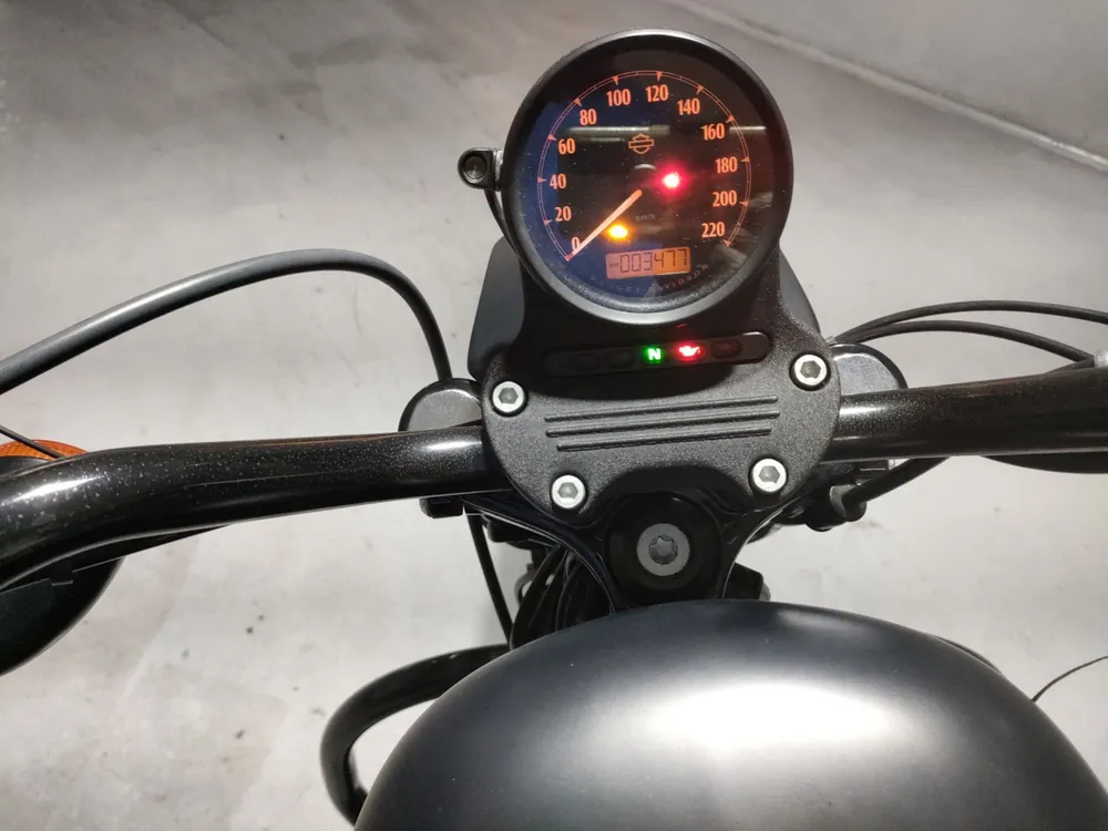 Harley-Davidson XL883N 2013, чёрный, фото 5