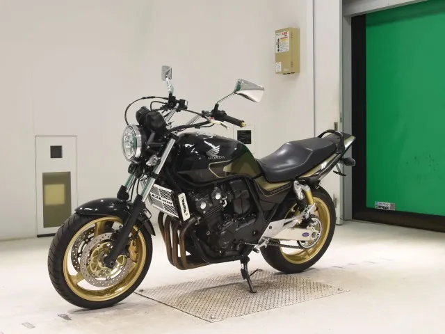 Honda CB400SB 2012, black | gold, фото 4