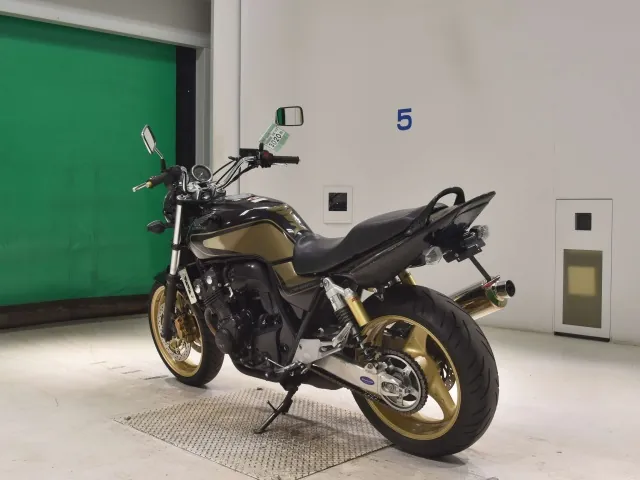 Honda CB400SB 2012, black | gold, фото 6