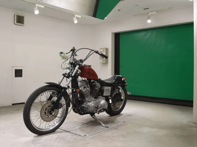 Harley-Davidson XLH883 1997, красный, чёрный, фото 4