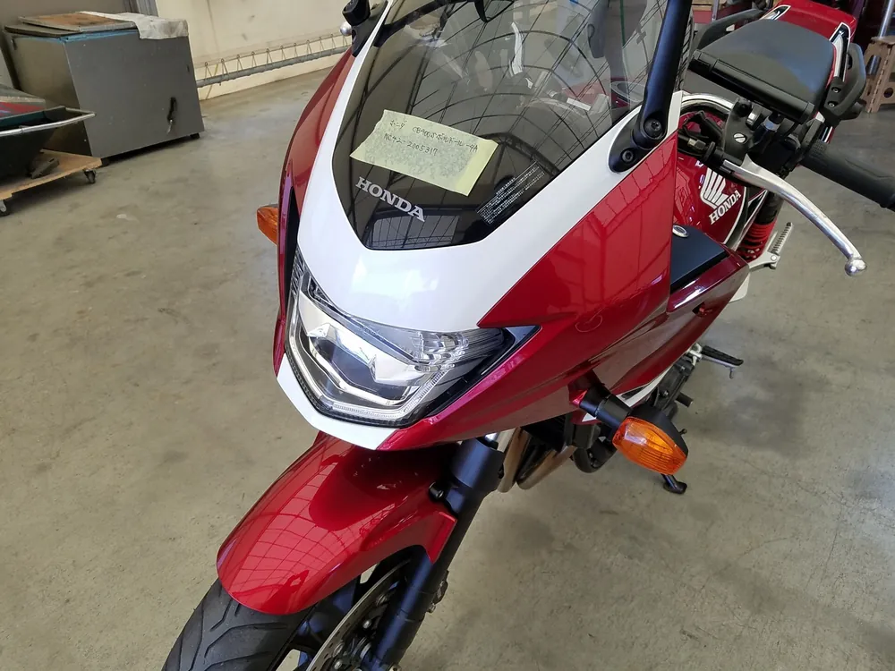 Honda CB400SB 2021, red / white / black, фото 5
