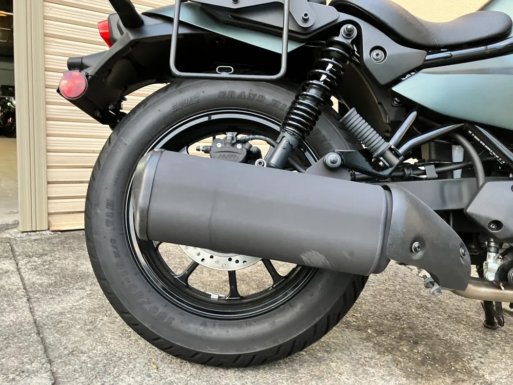 Kawasaki Eliminator 400SE 2024, black/green, фото 11