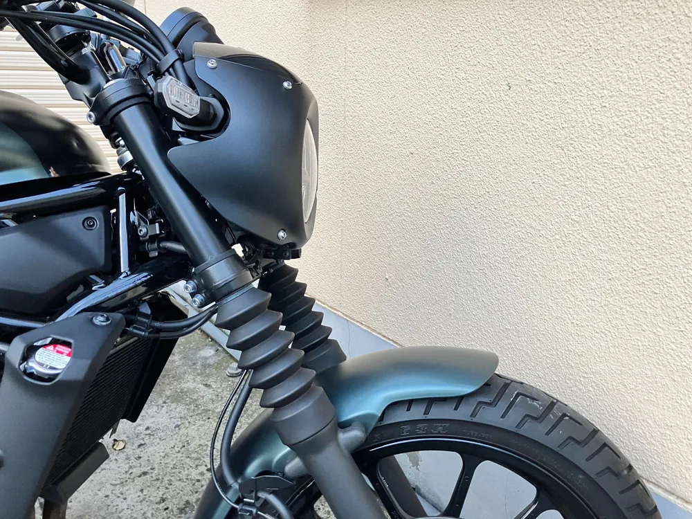 Kawasaki Eliminator 400SE 2024, black/green, фото 17