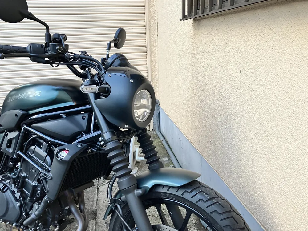 Kawasaki Eliminator 400SE 2024, black/green, фото 18
