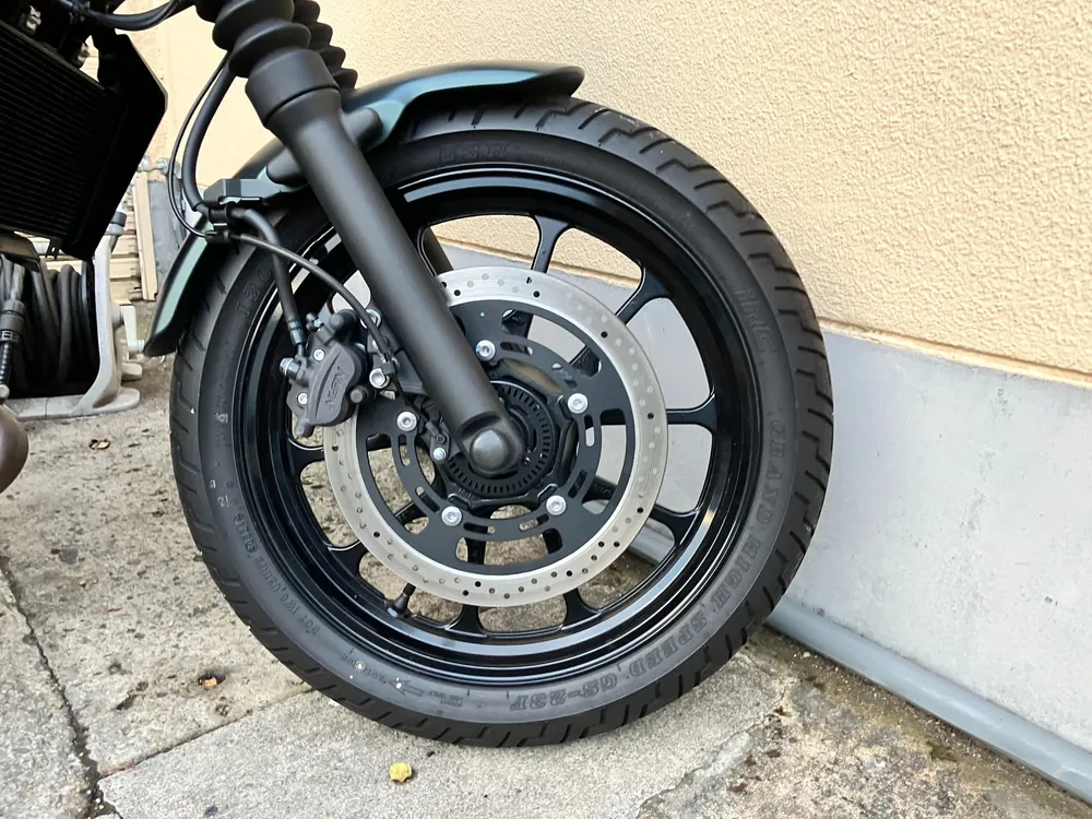 Kawasaki Eliminator 400SE 2024, black/green, фото 20