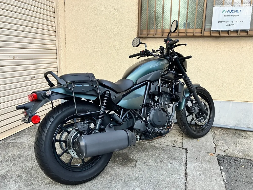 Kawasaki Eliminator 400SE 2024, black/green, фото 4