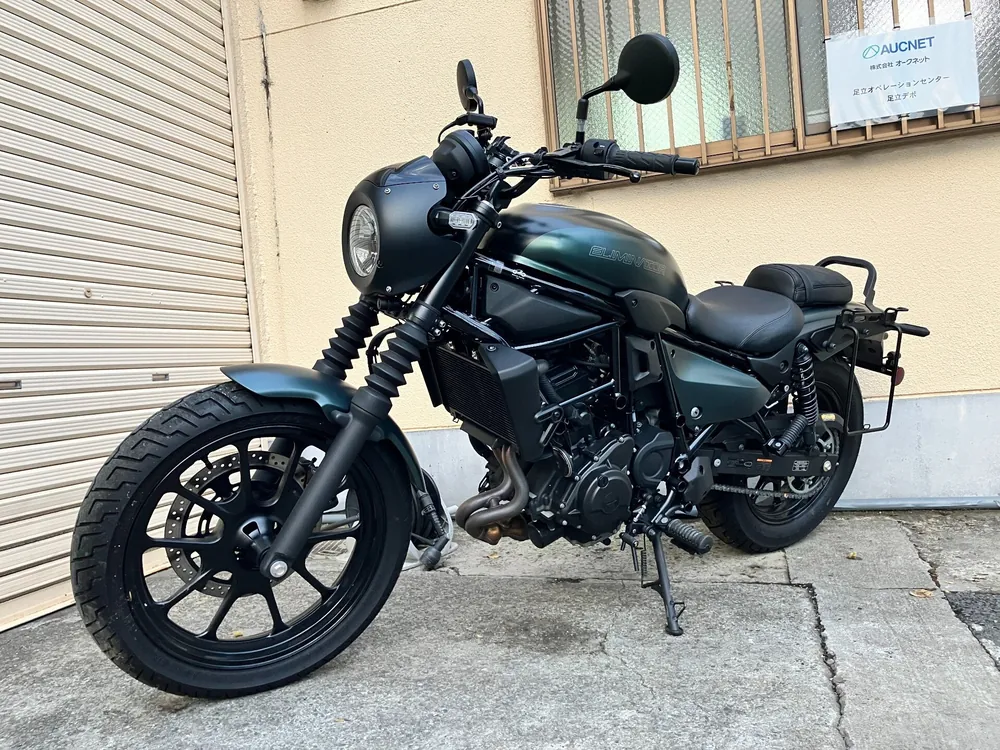 Kawasaki Eliminator 400SE 2024, black/green, фото 6