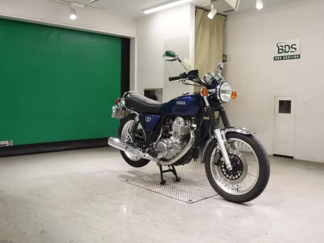 Yamaha SR400 Final Edition Limited 2021, navy blue, фото 3