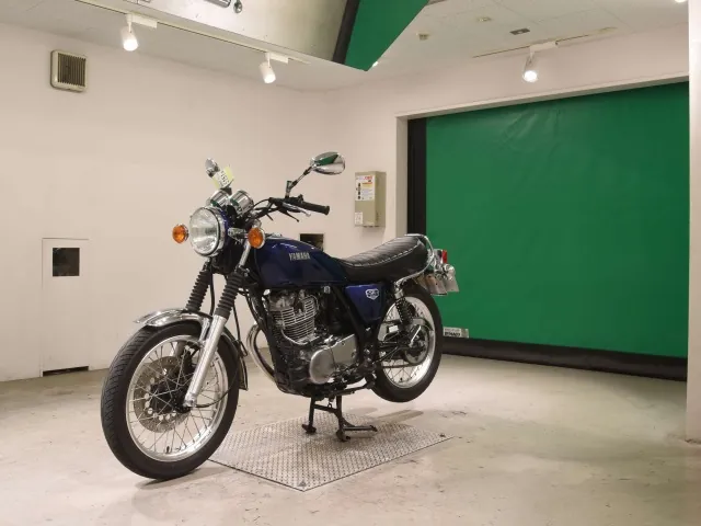 Yamaha SR400 Final Edition Limited 2021, navy blue, фото 4