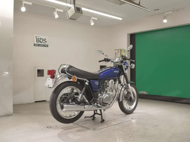 Yamaha SR400 Final Edition Limited 2021, navy blue, фото 5