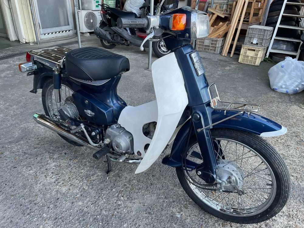 Honda Super Cub, navy blue, фото 2
