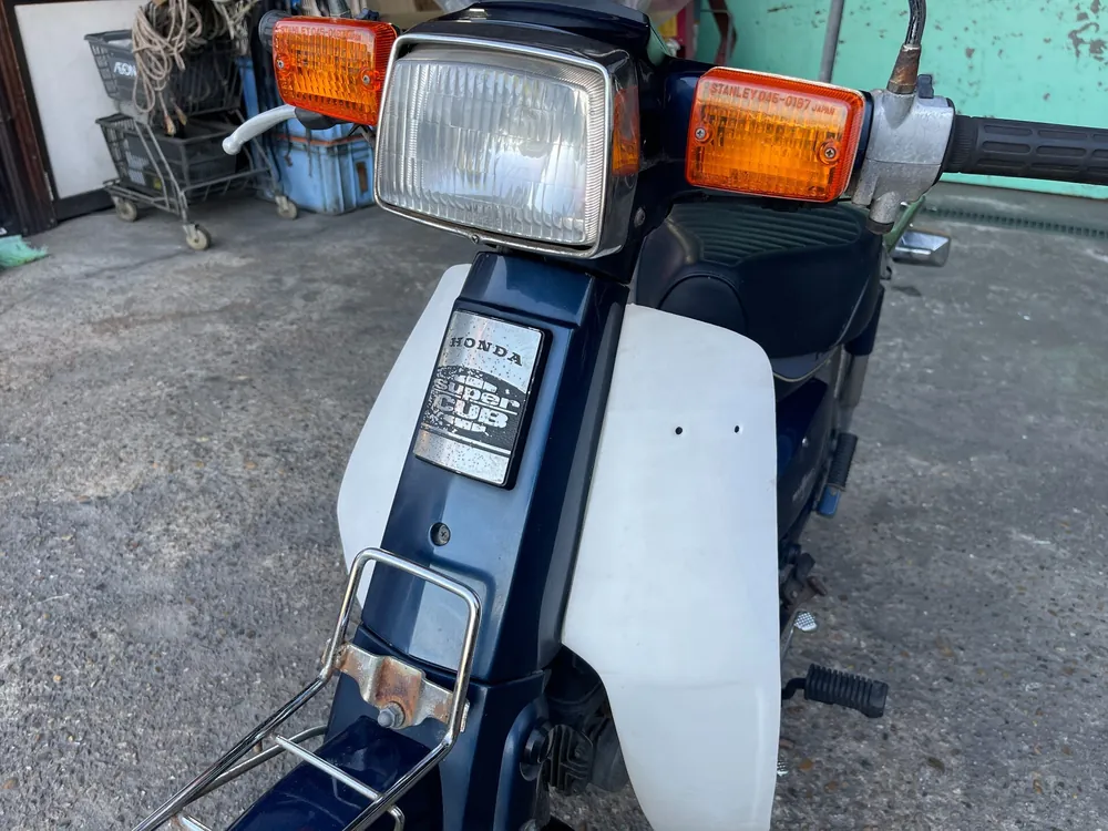 Honda Super Cub, navy blue, фото 6