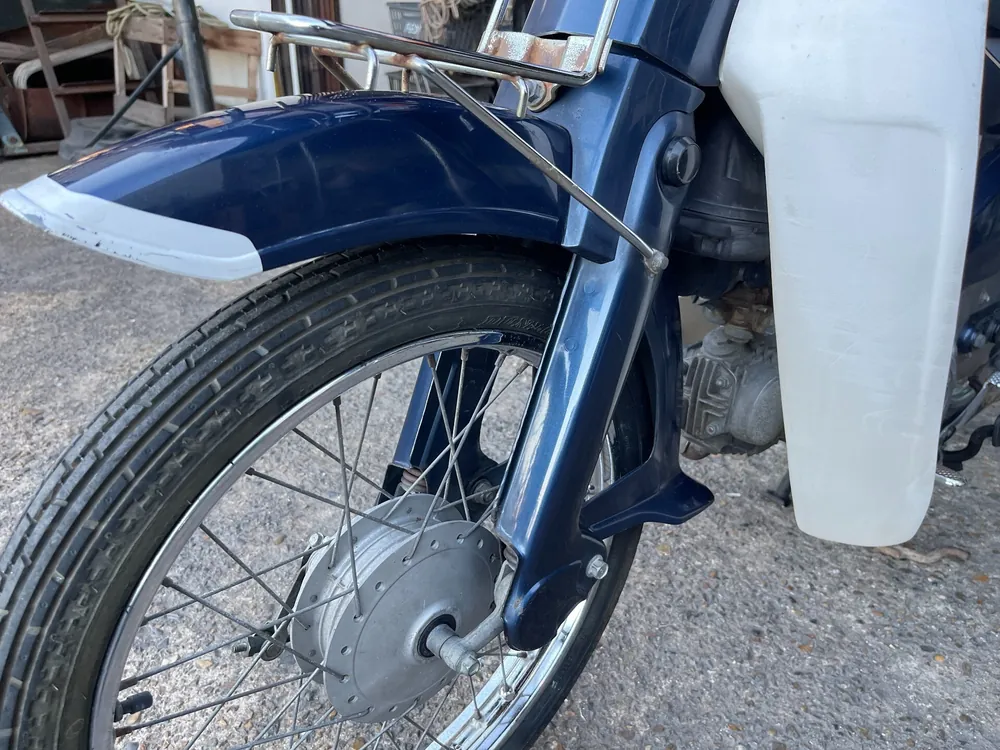 Honda Super Cub, navy blue, фото 7