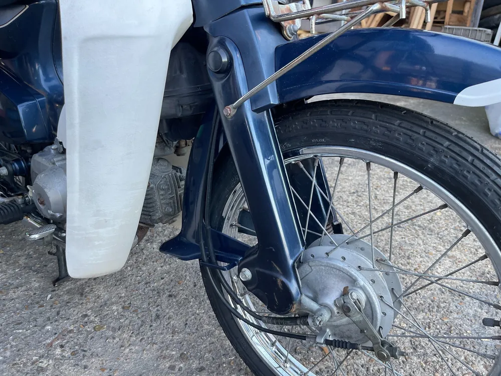 Honda Super Cub, navy blue, фото 8