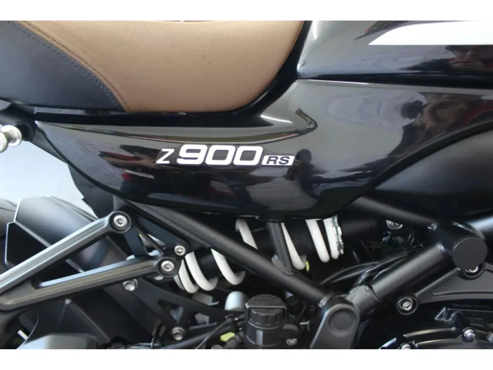 Kawasaki Z900RS 2021, чёрный, фото 9