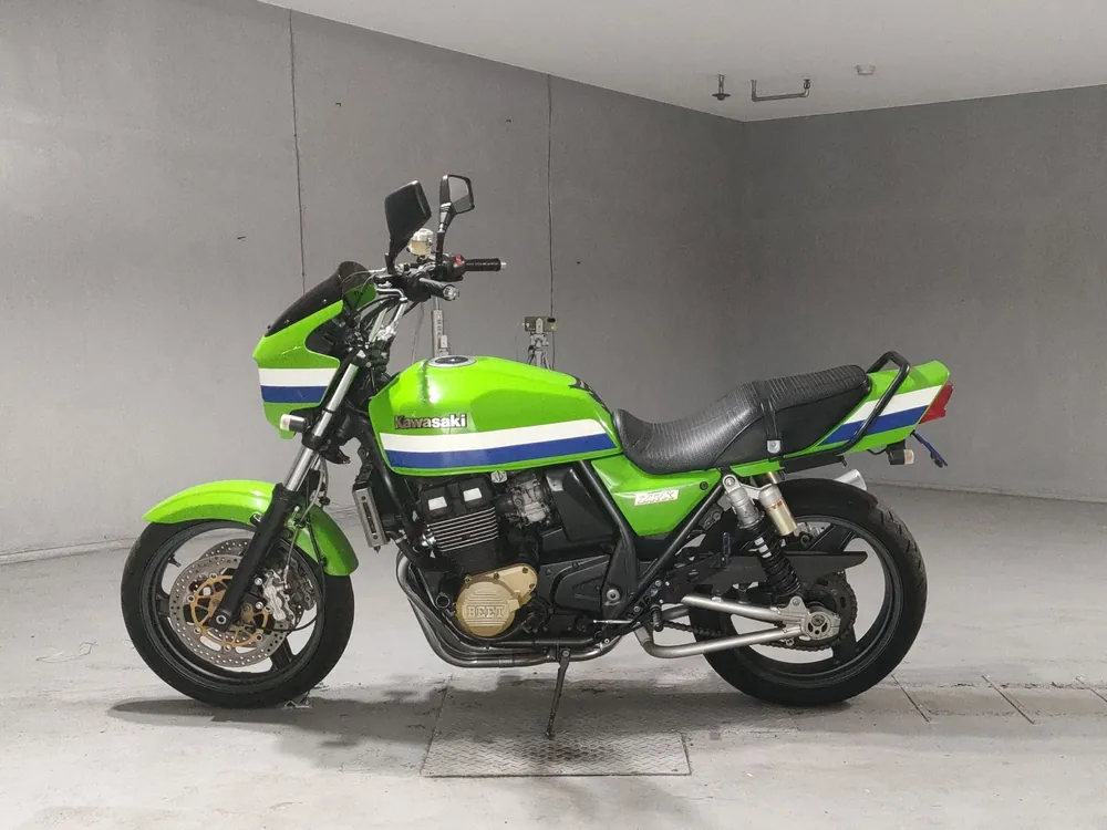 Kawasaki ZRX400-II 2004, зелёный, фото 2