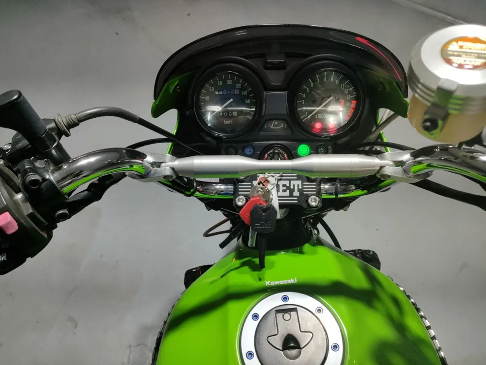 Kawasaki ZRX400-II 2004, зелёный, фото 5
