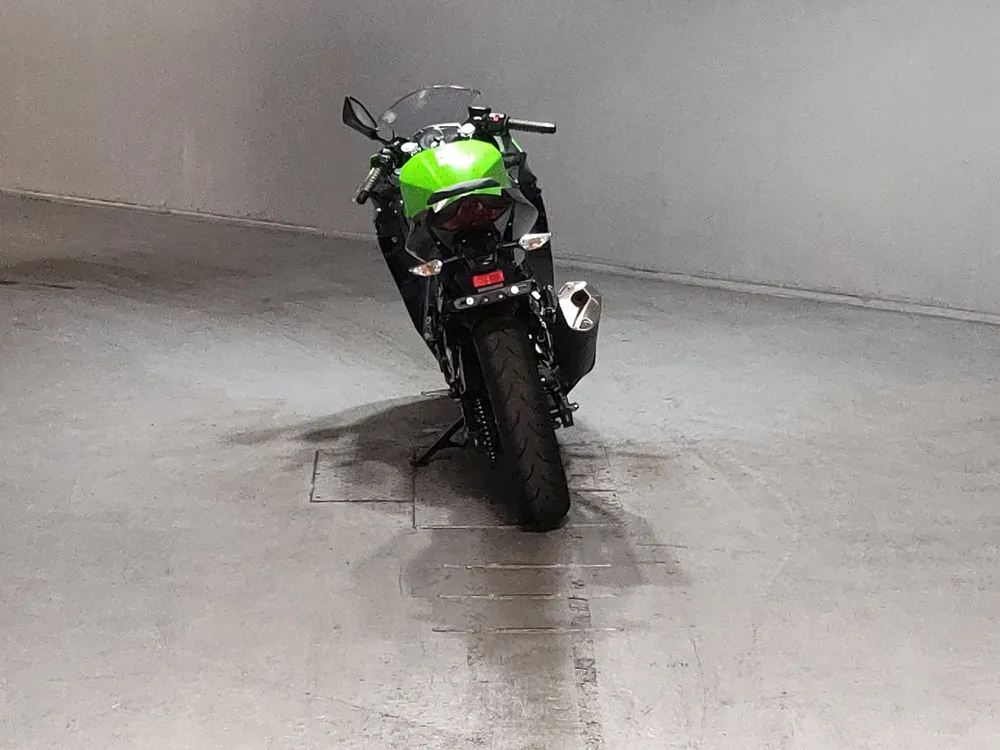 Kawasaki Ninja 400 2020, black / green, фото 4
