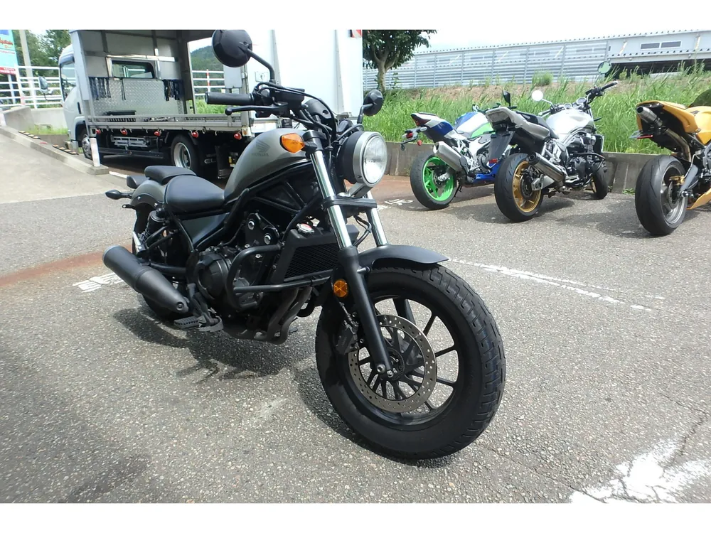 Honda Rebel 500 2017, серебристый, фото 3