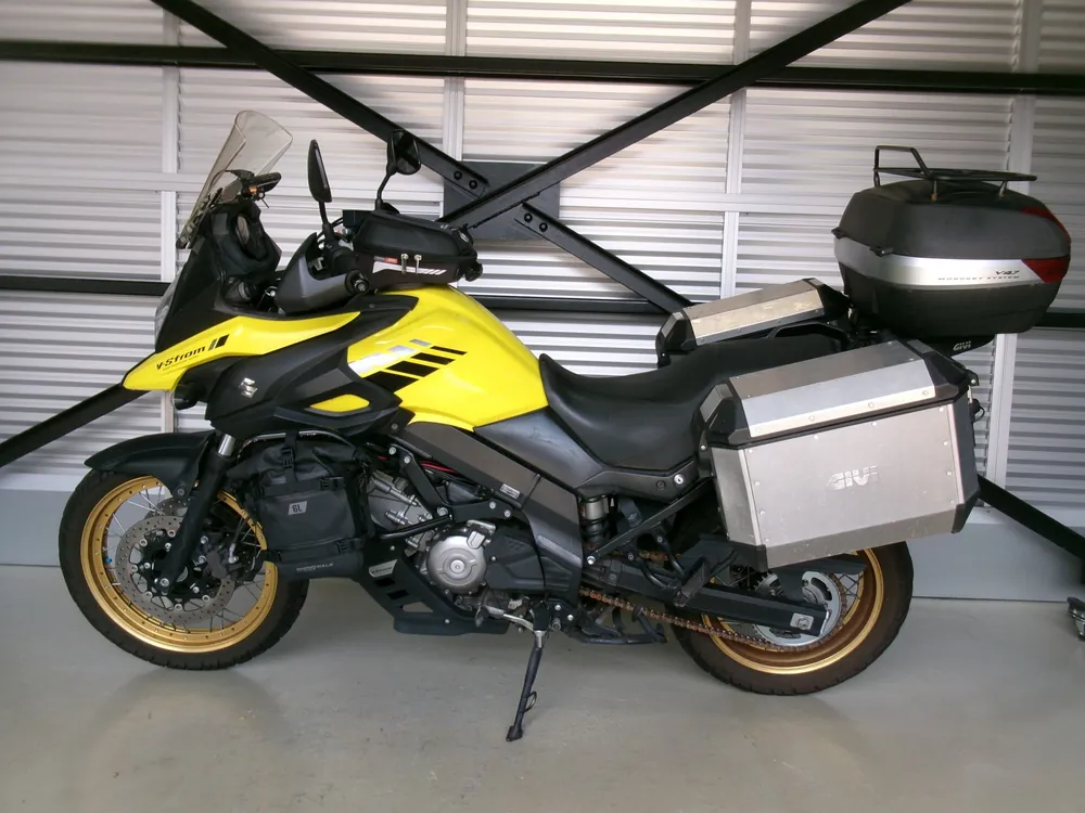 Suzuki V Strom650A 2020, жёлтый, фото 2