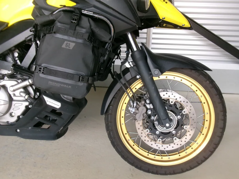 Suzuki V Strom650A 2020, жёлтый, фото 7