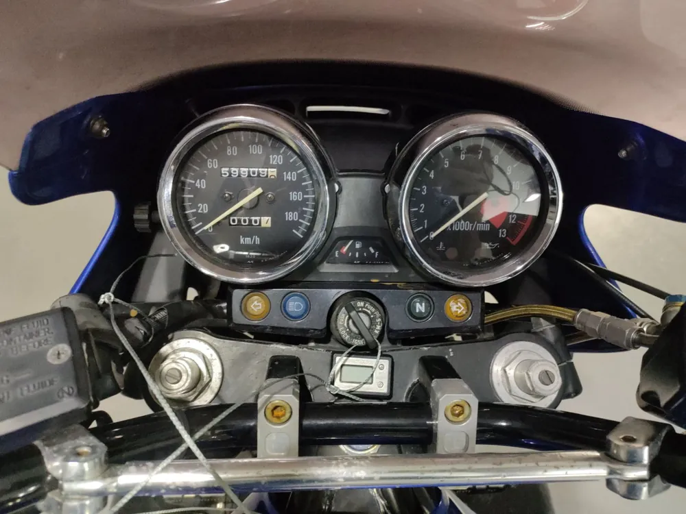 Kawasaki ZRX1100 1997, синий, фото 5