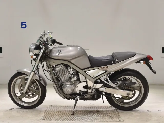 Yamaha SRX400 1995, серебристый, фото 2