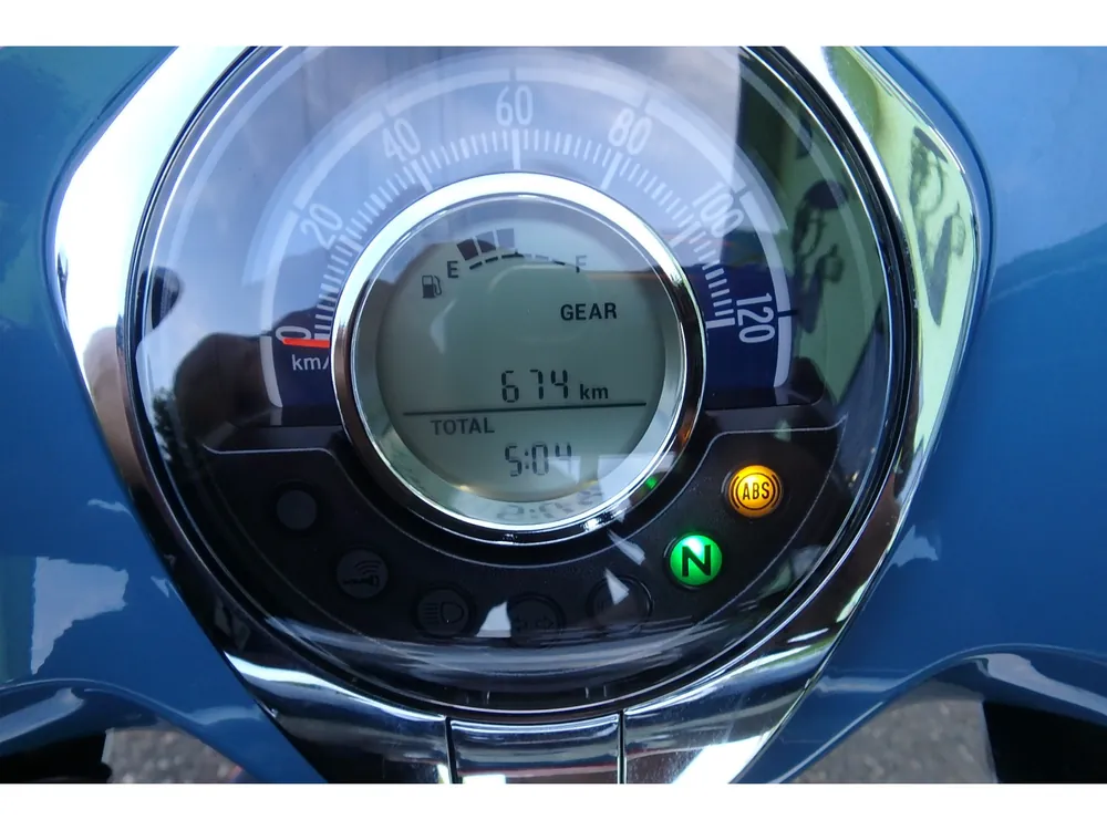 Honda C125-2, синий, фото 11
