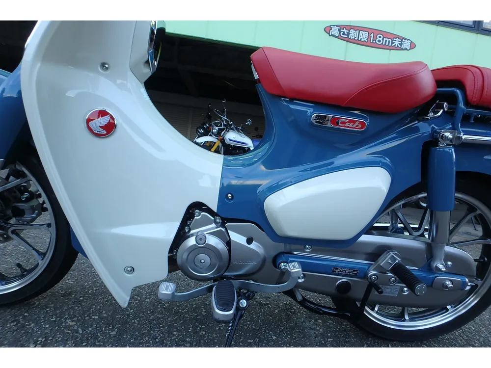 Honda C125-2, синий, фото 14