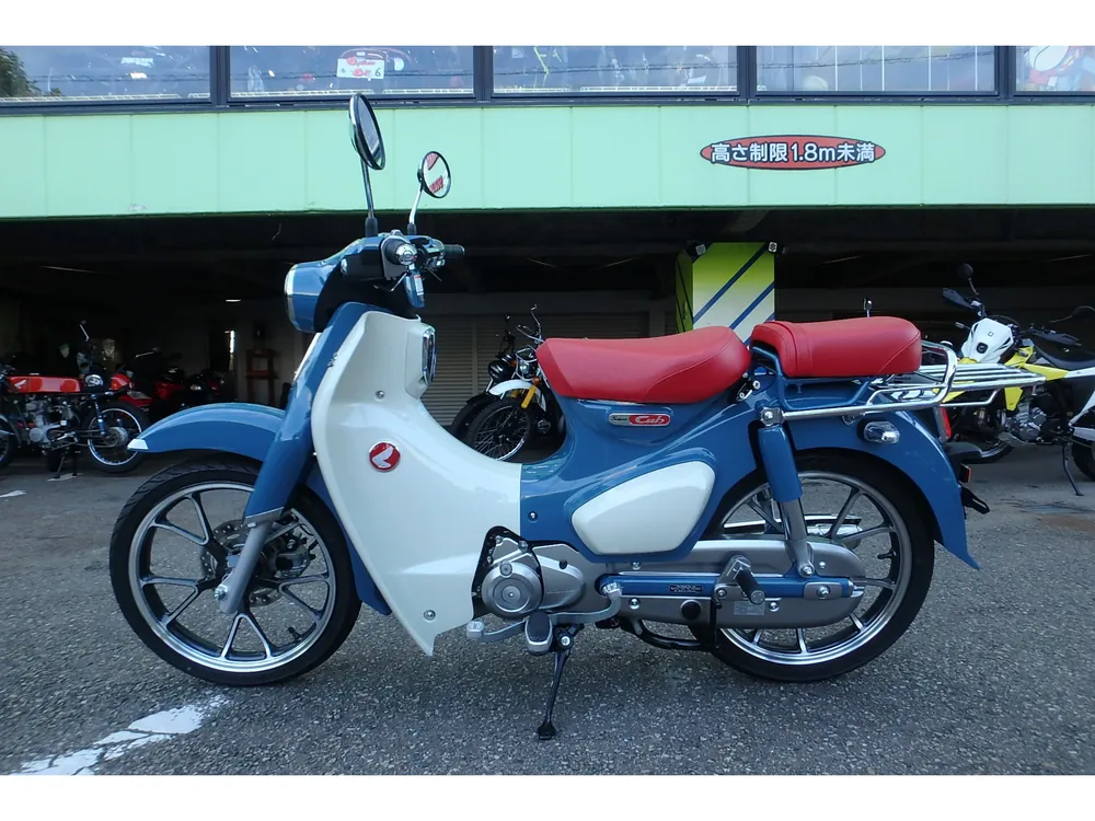 Honda C125-2, синий, фото 17