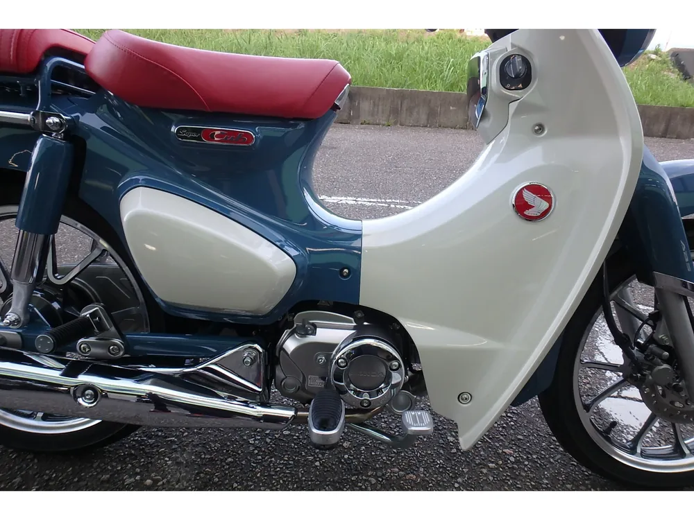 Honda C125-2, синий, фото 5