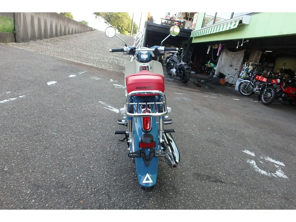 Honda C125-2, синий, фото 8