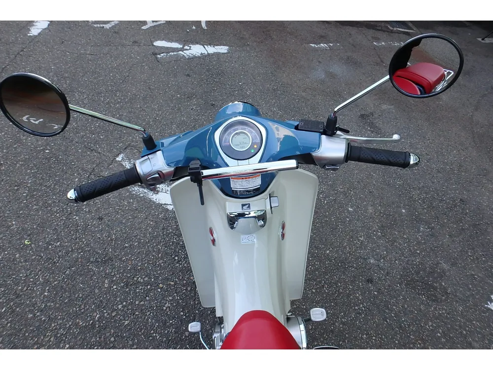 Honda C125-2, синий, фото 10