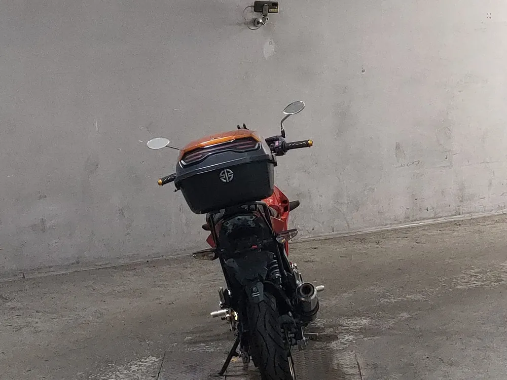 Kawasaki Z125 PRO, оранжевый, фото 4