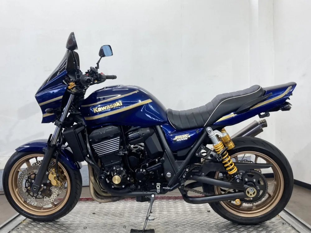 Kawasaki ZRX1200DAEG 2016, navy blue, фото 2