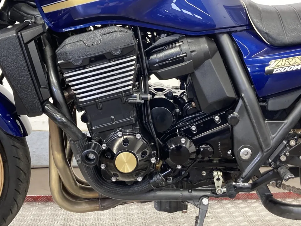 Kawasaki ZRX1200DAEG 2016, navy blue, фото 17