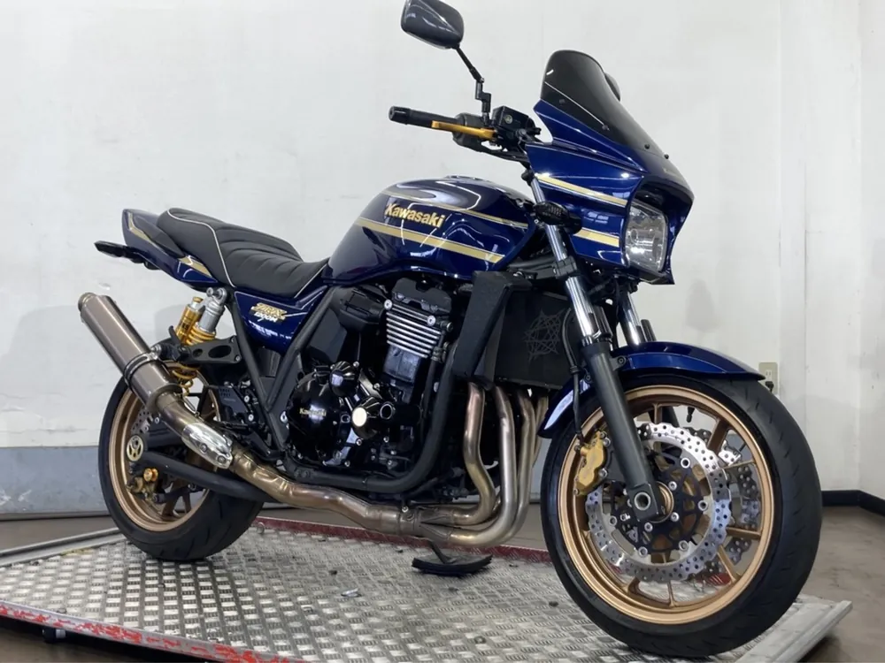 Kawasaki ZRX1200DAEG 2016, navy blue, фото 4
