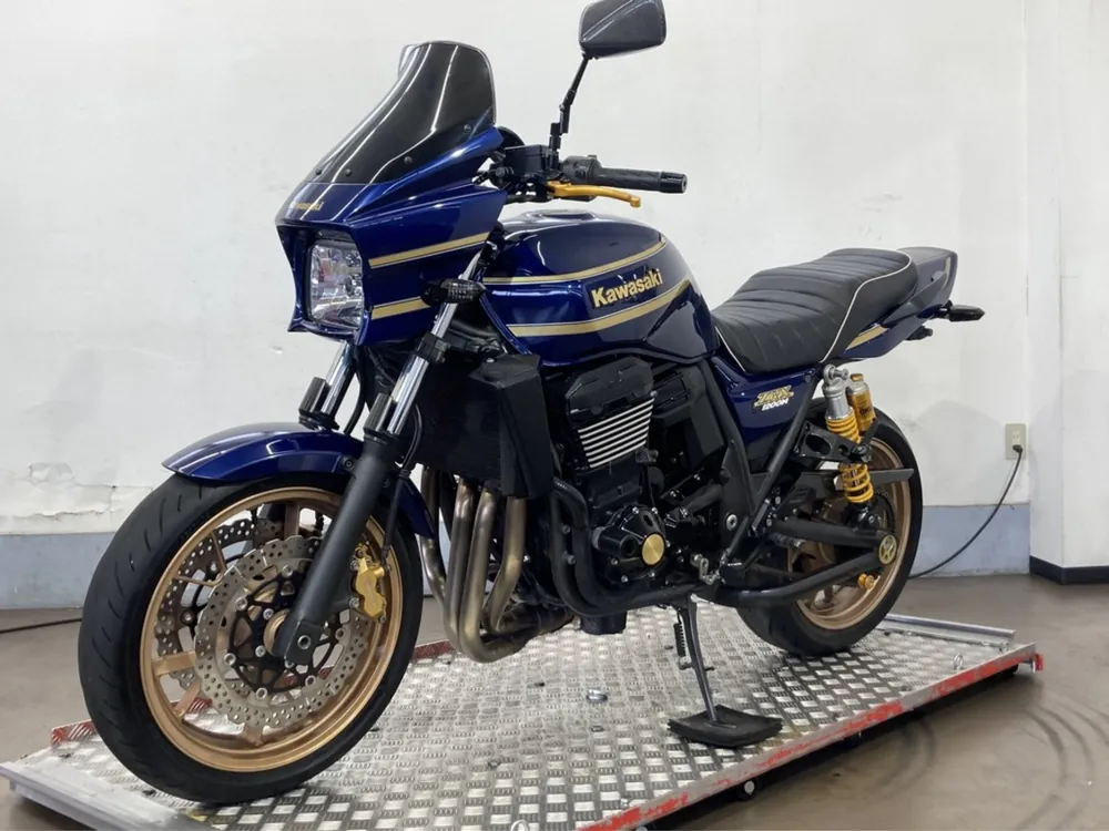 Kawasaki ZRX1200DAEG 2016, navy blue, фото 5