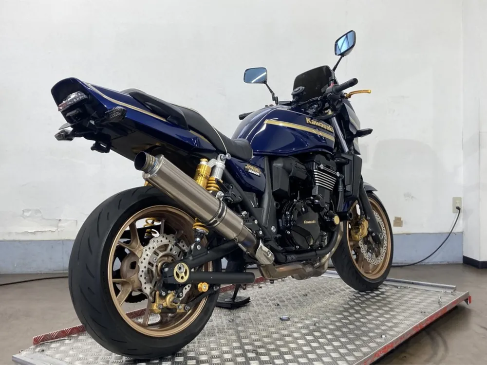 Kawasaki ZRX1200DAEG 2016, navy blue, фото 6