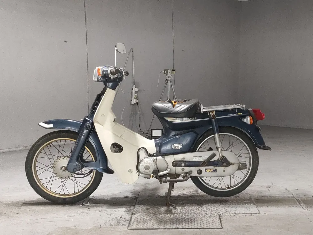 Honda Super Cub, синий, фото 2