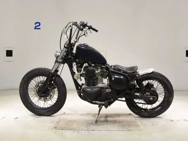 Kawasaki Estrella, matt black, фото 2