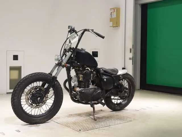 Kawasaki Estrella, matt black, фото 4