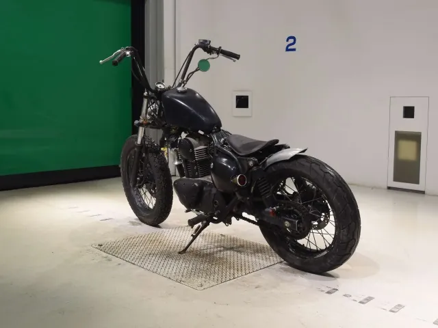 Kawasaki Estrella, matt black, фото 6