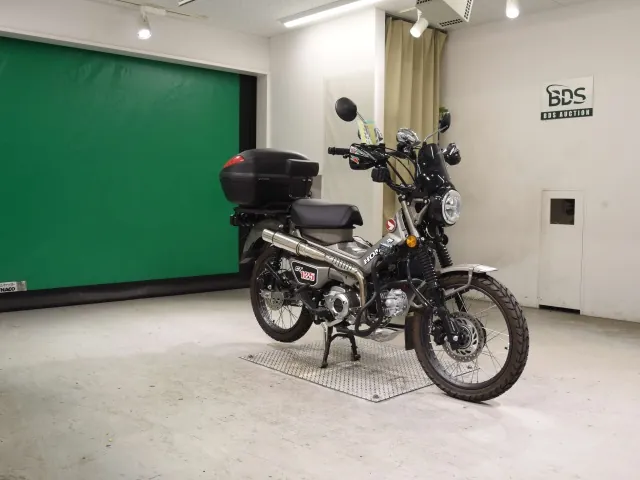 Honda CT125 Hunter Cub, серебристый, фото 3