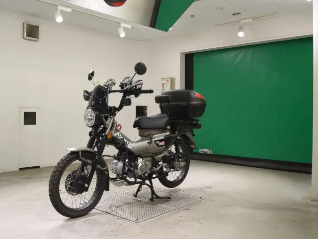Honda CT125 Hunter Cub, серебристый, фото 4